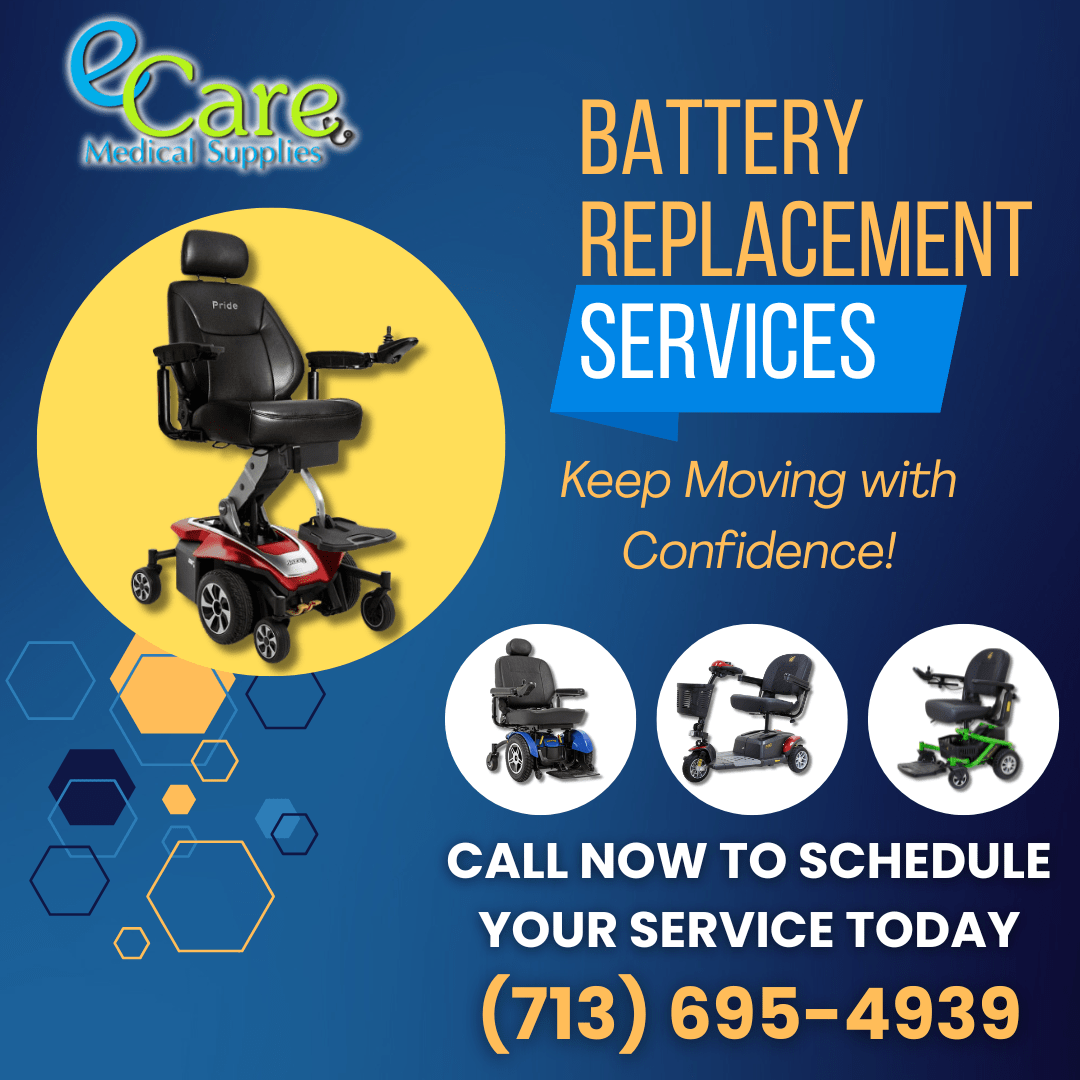 Reliable Battery Replacement for Mobility Equipment - Call Now To Schedule Your Service Appointment Today