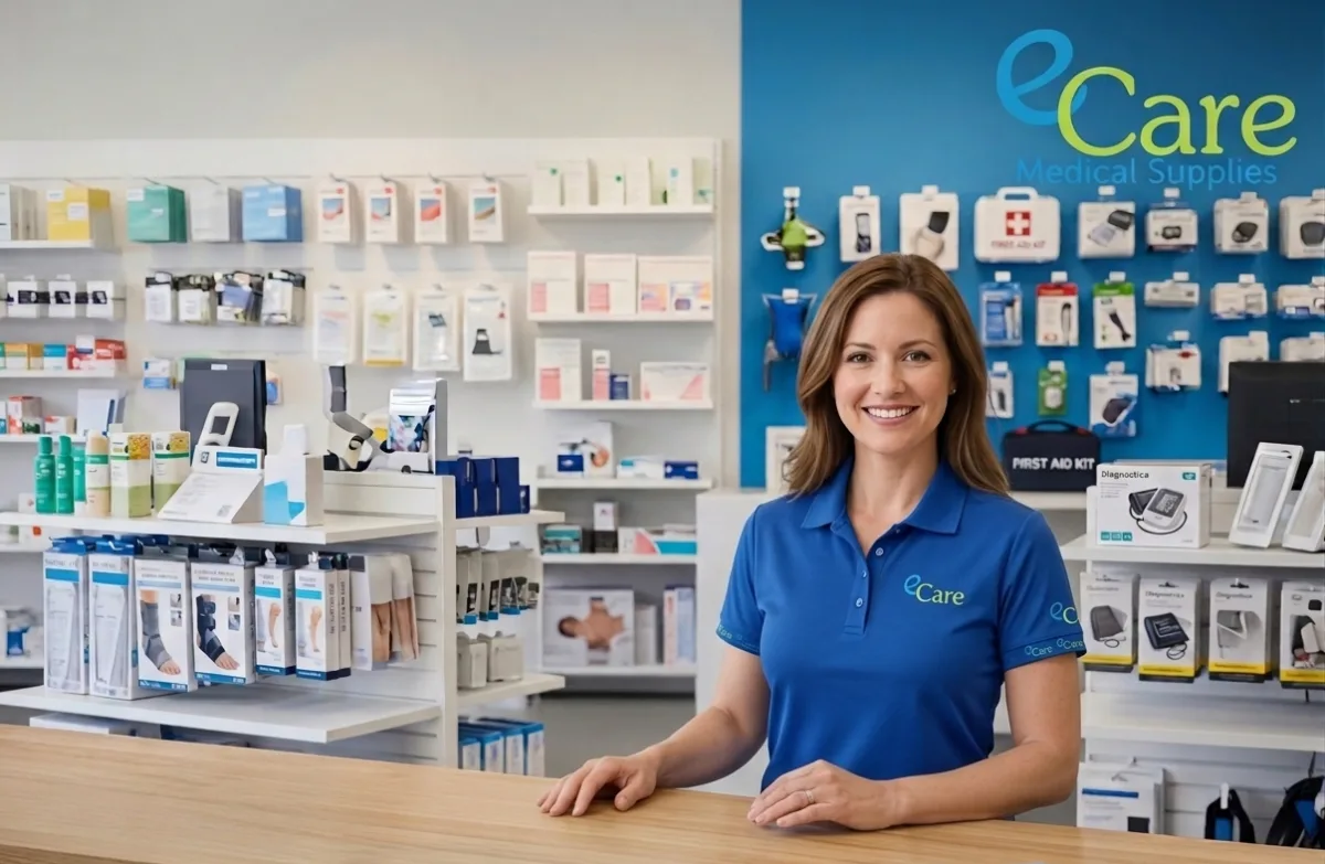 E Care Medical Supplies Houston Store Front
