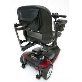 oxygen tank holder for scooters and power wheelchairs