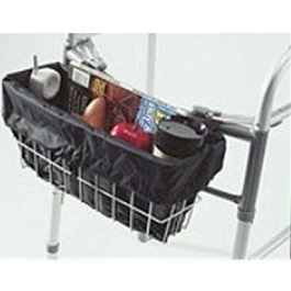 walker basket liner handy zippered pocket