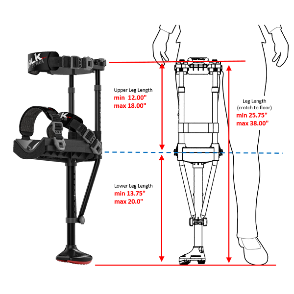 iWALK 3.0 Hands Free Crutch