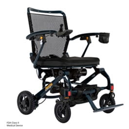 jazzy carbon 27 ultra lite fold flat electric wheelchair