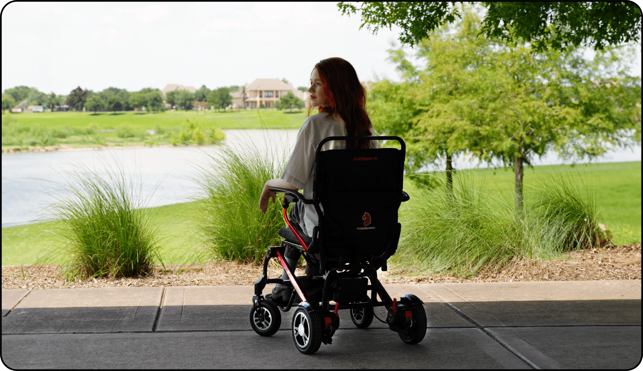 Carbon F1 Full Carbon Fiber Lite Light Electric Wheelchair