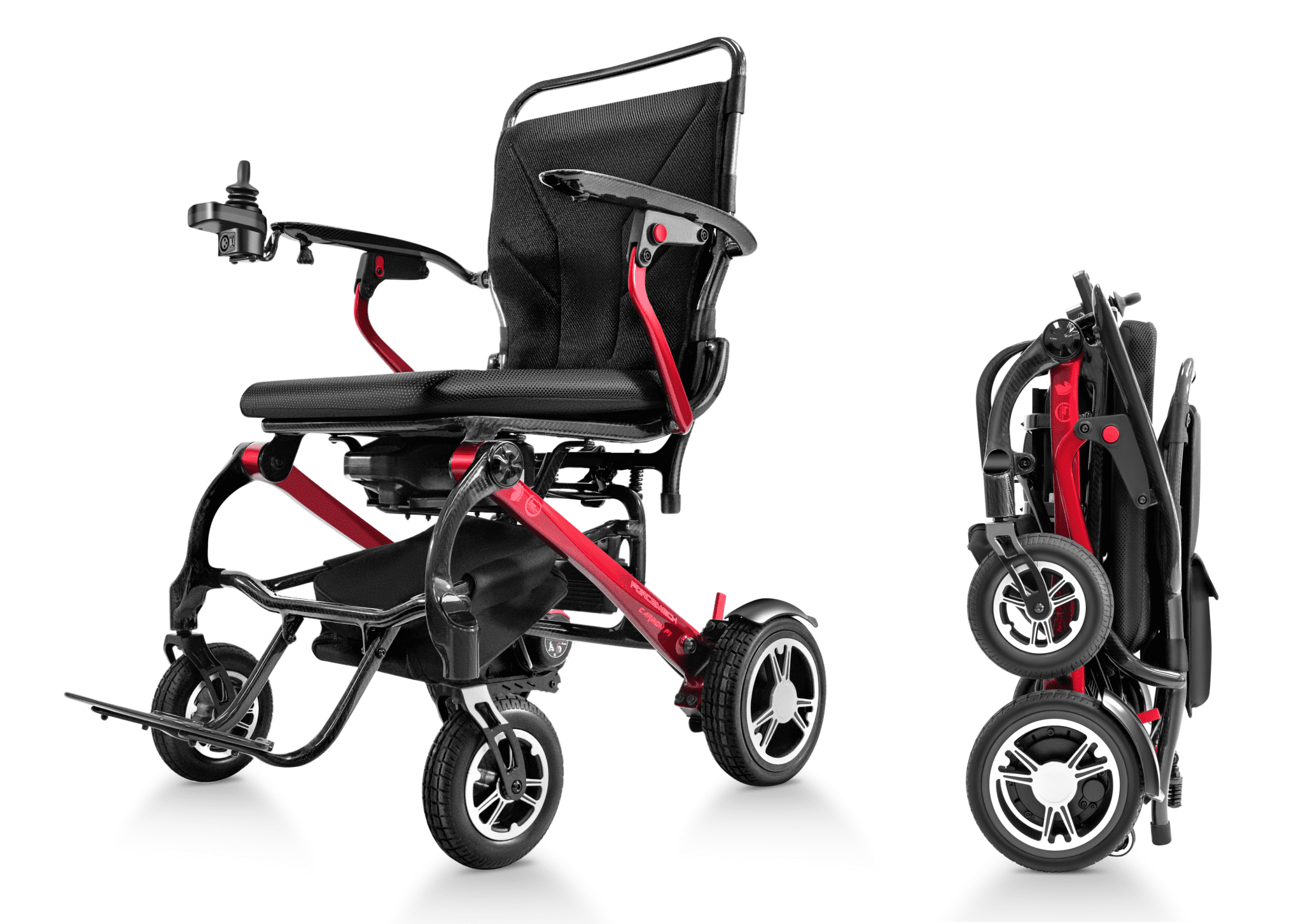 Carbon F1 Full Carbon Fiber Lite Light Electric Wheelchair