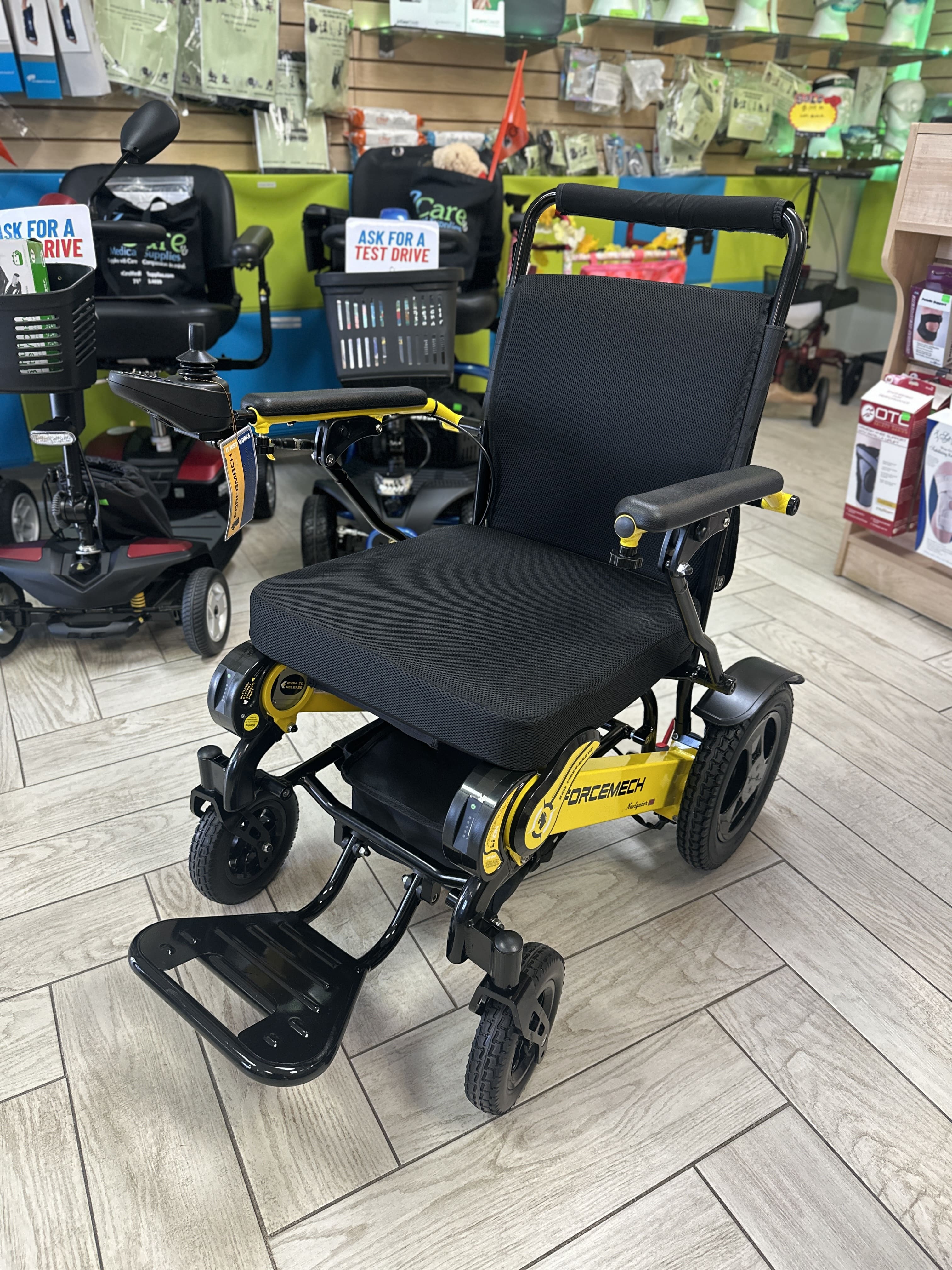 Forcemech Navigator PRO Premium Folding Electric Wheelchair Forcemech Navigator PRO Premium Folding Electric Wheelchair