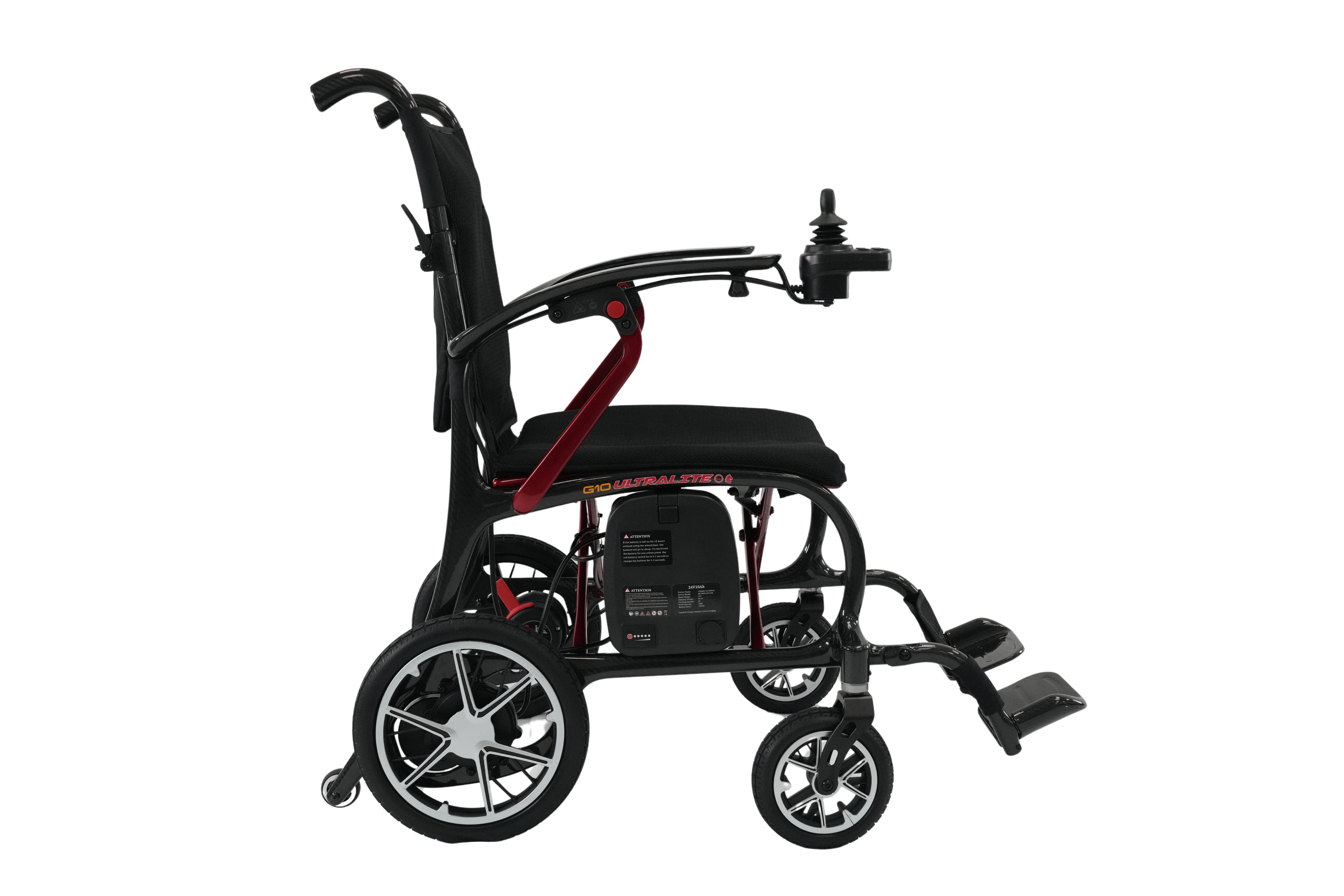 UltraLite G10 Full Carbon Fiber Folding Electric Wheelchair