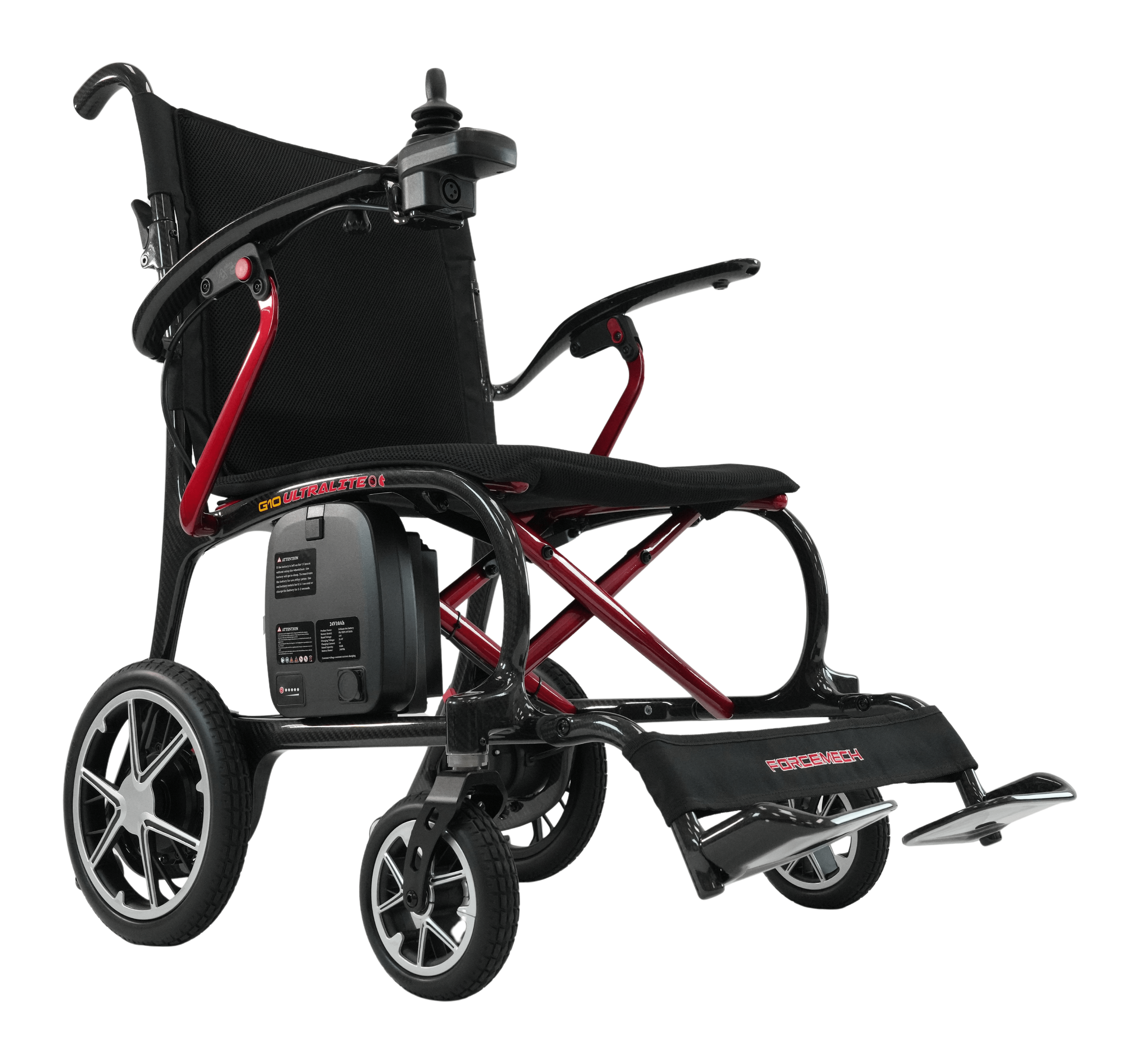 UltraLite G10 Full Carbon Fiber Folding Electric Wheelchair