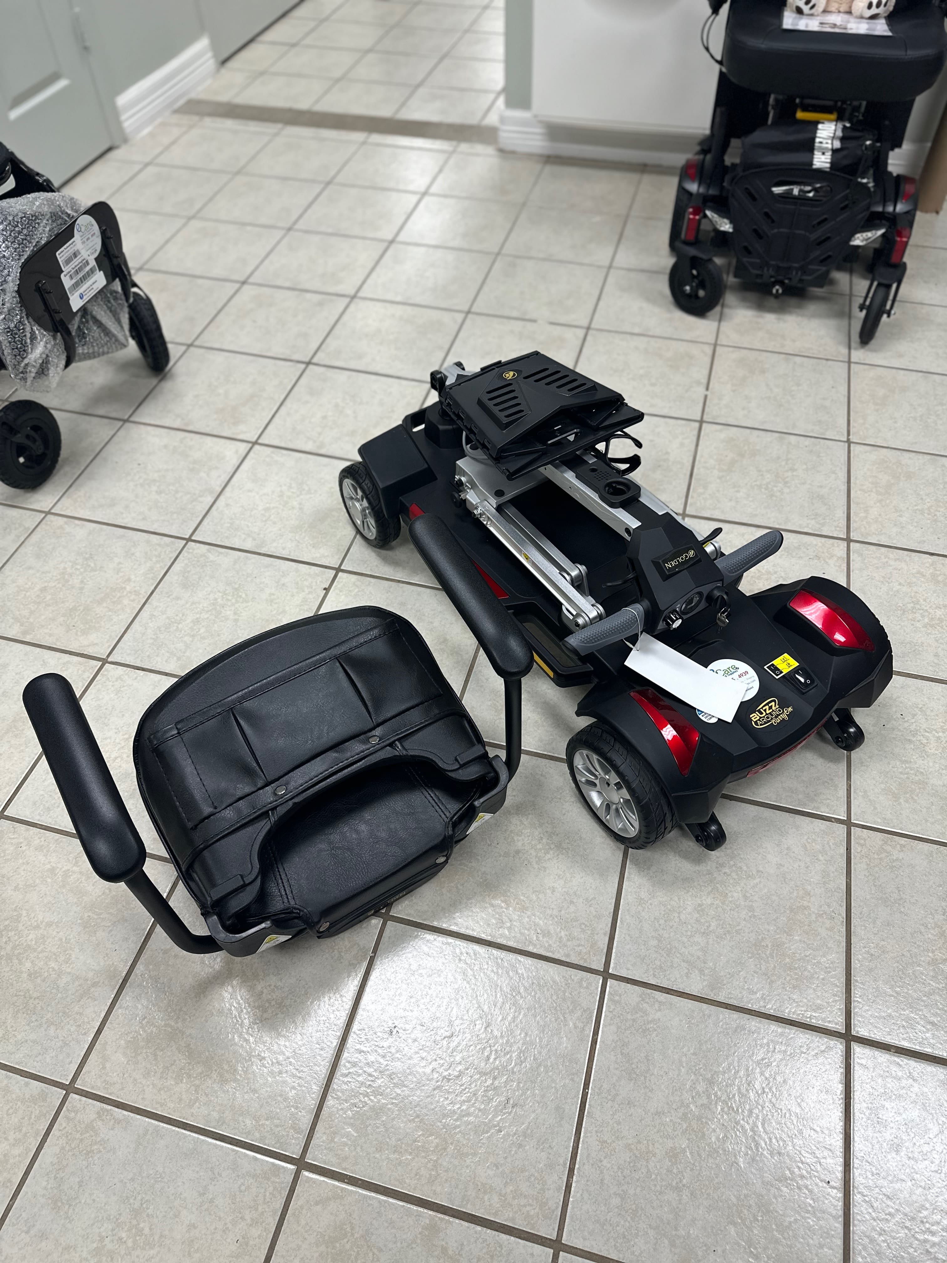 Golden Carry-On Folding Scooter - 300 Lb Cap