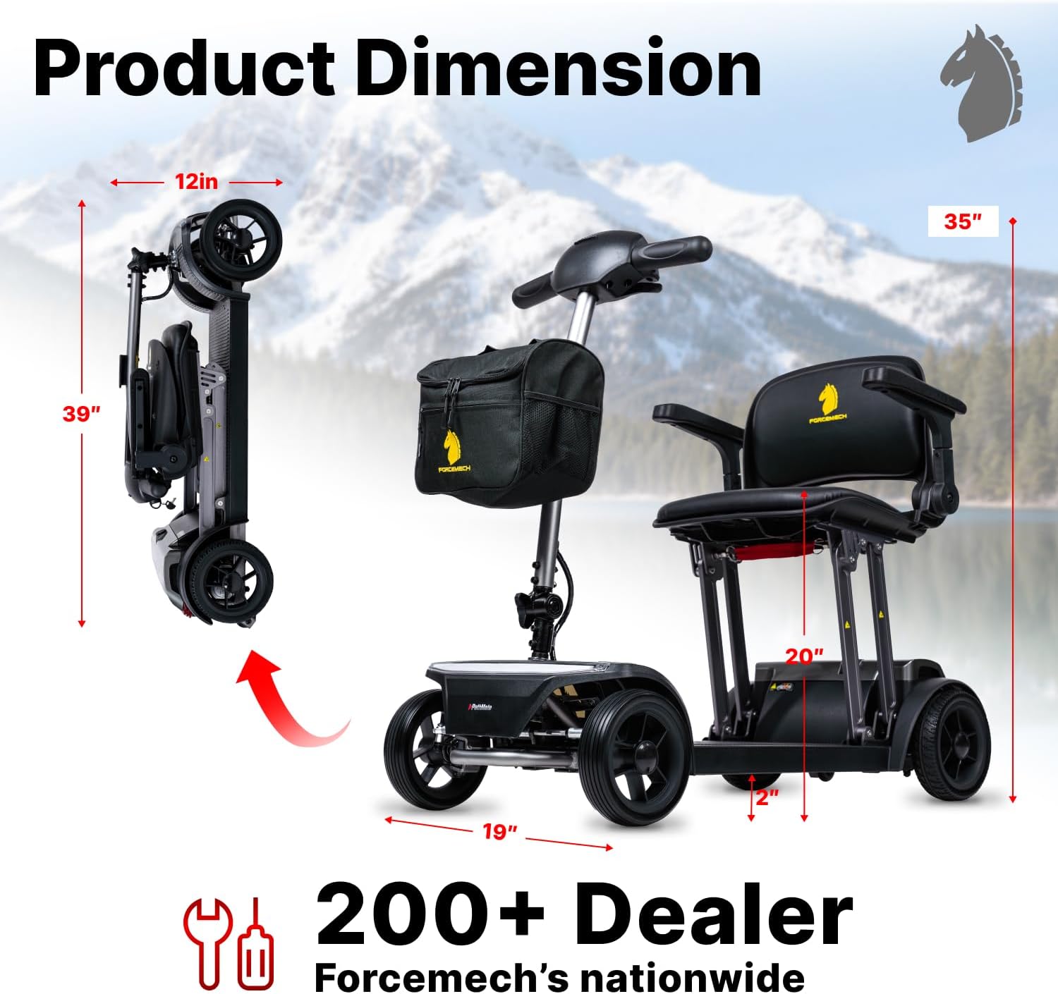 Pathmate Folding Lite Scooter