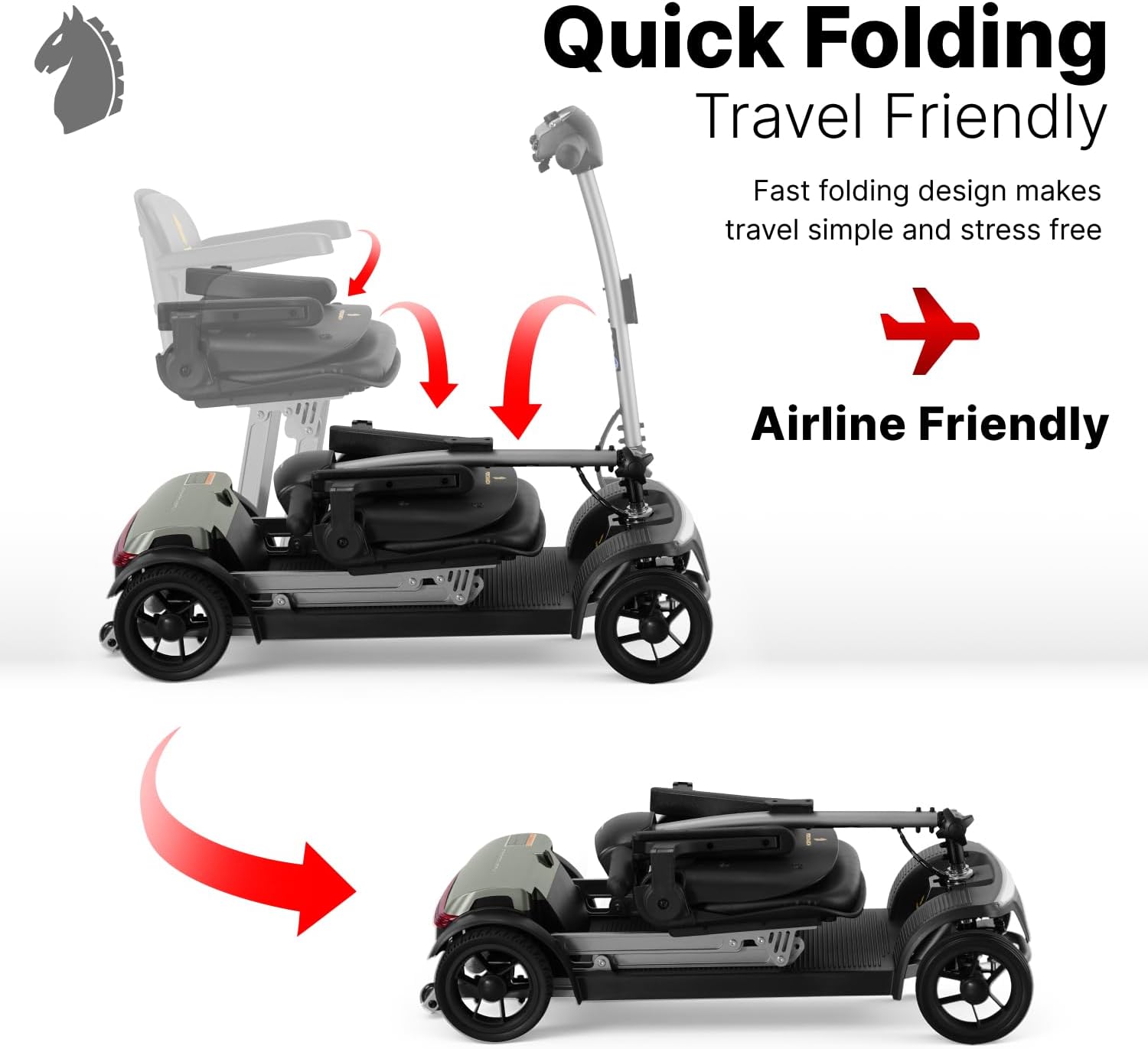 Pathmate Folding Lite Scooter