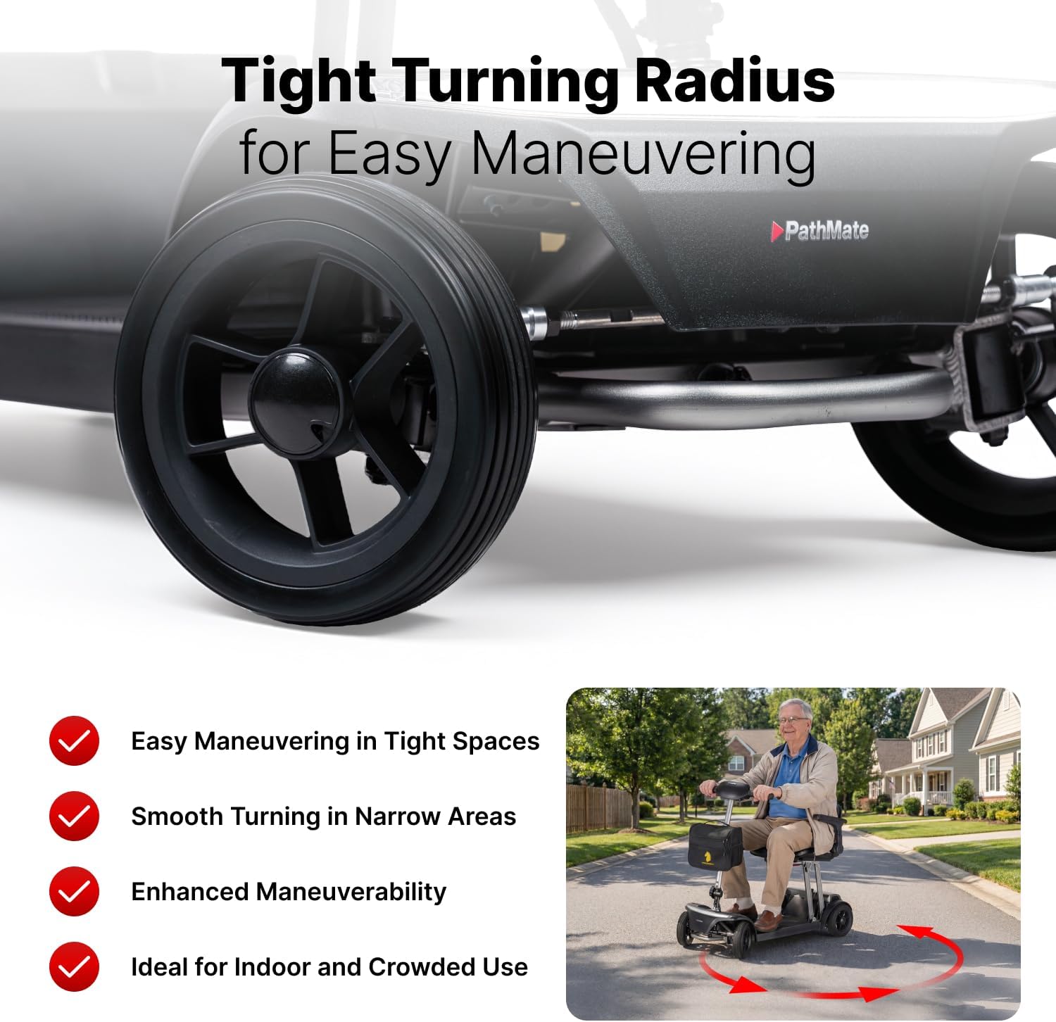 Pathmate Folding Lite Scooter