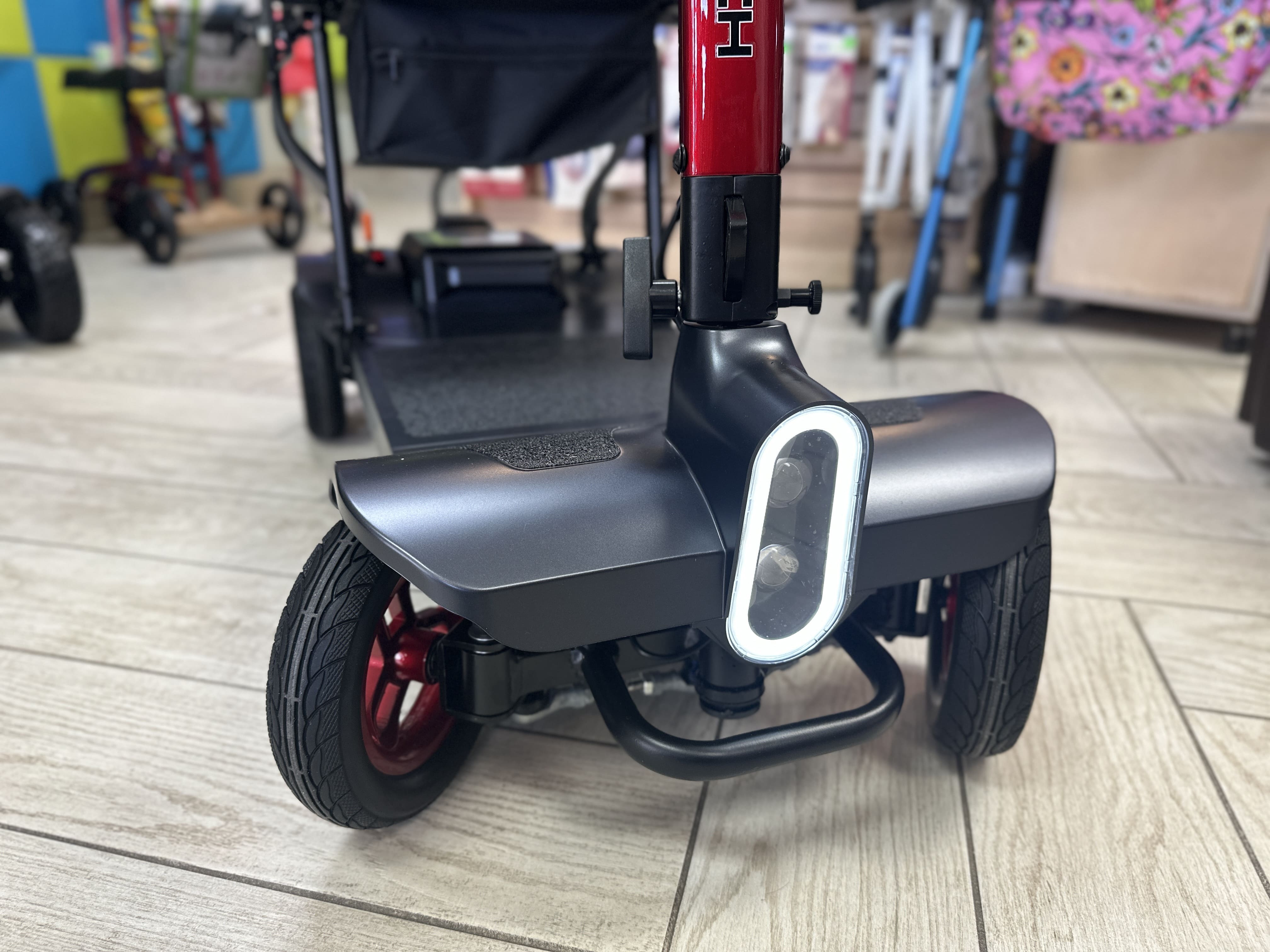 Traveler Lightweight Folding Power Travel Scooter