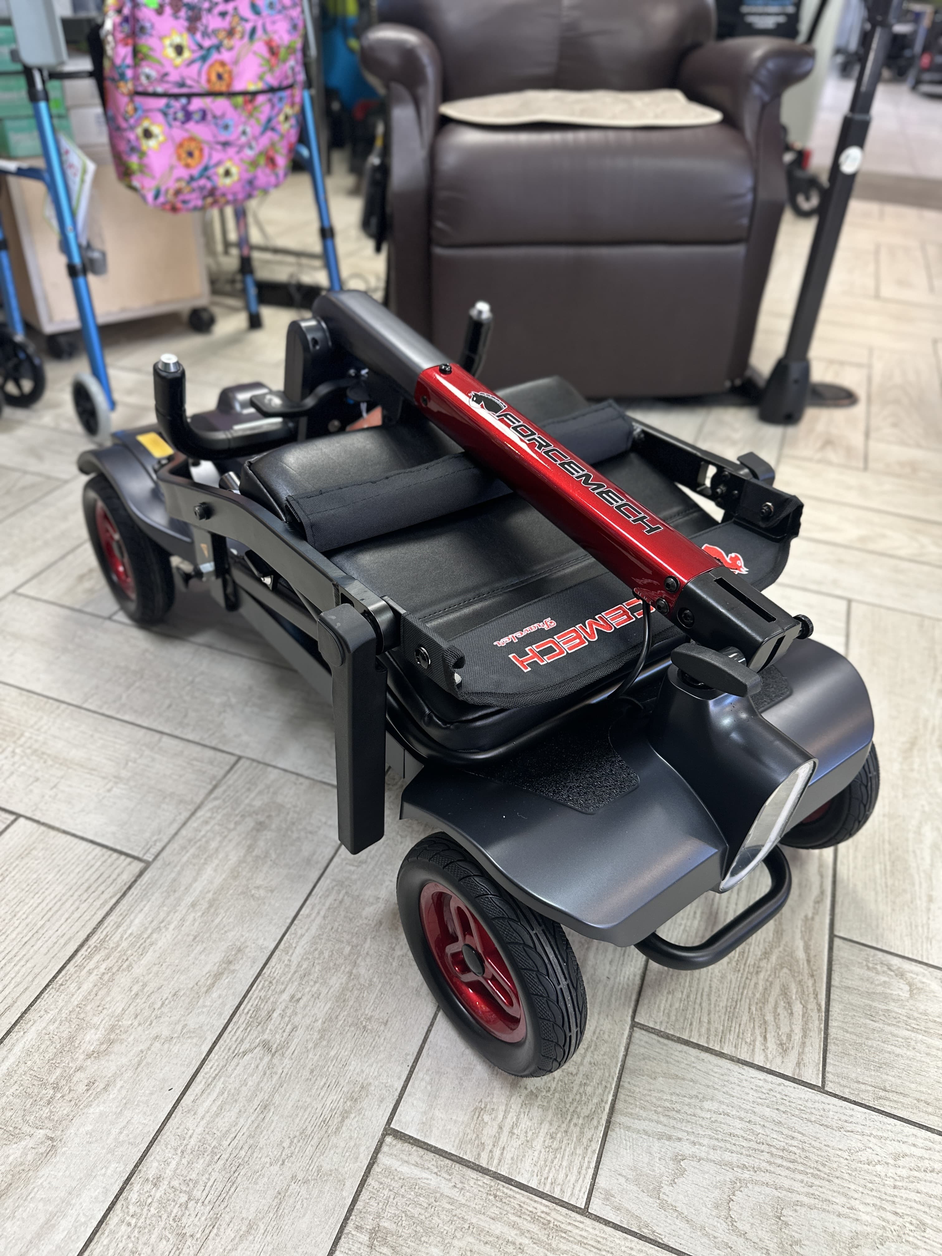 Traveler Lightweight Folding Power Travel Scooter