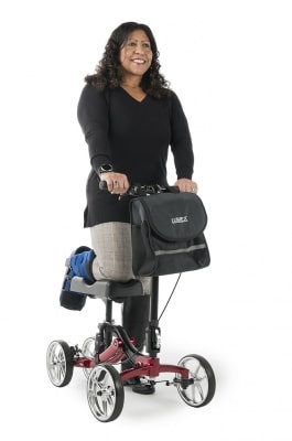 Lumex Knee Walker With Shock Absorber - 300 Lbs Cap