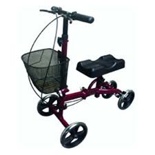 basic knee cruiser and walker for injured leg foot or ankle