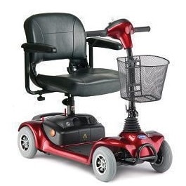 invacare lynx portable power scooter 4 wheel 300 lbs cap