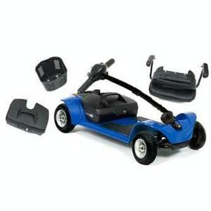 Ultra X Scooter-4 Wheel Taken Apart