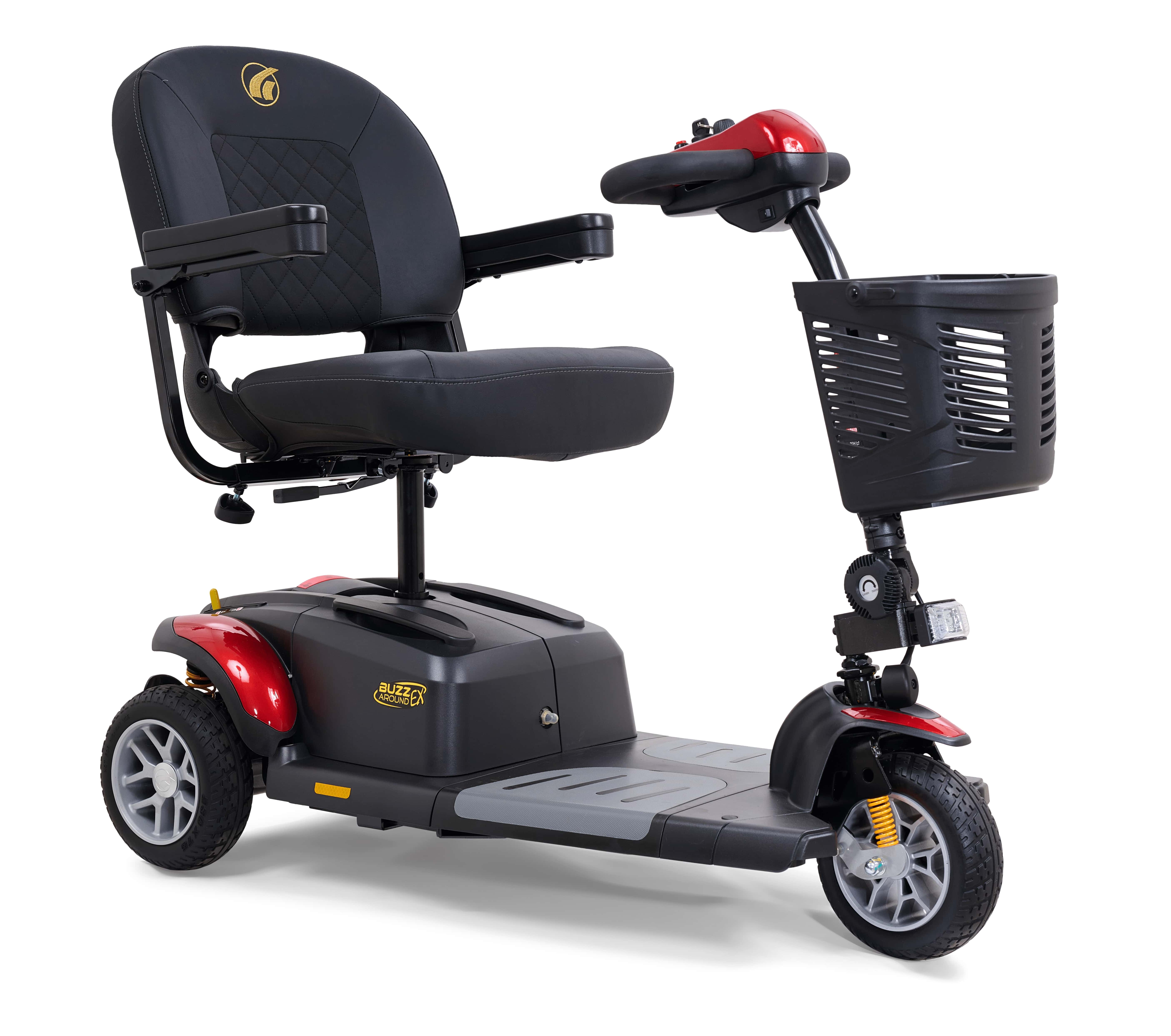 BuzzAround Extreme Full Size Portable Power Scooter-330 Lb Cap