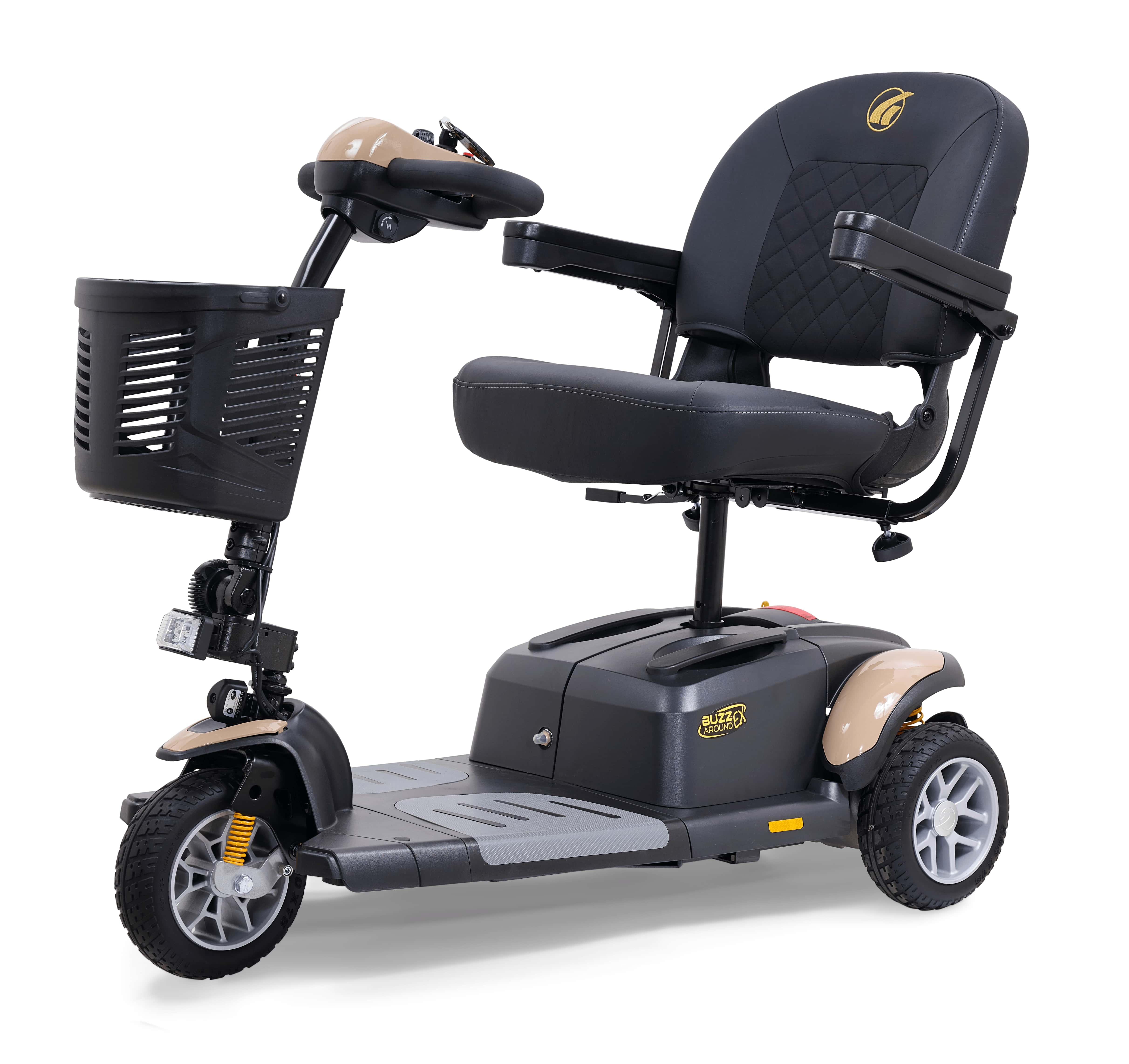 BuzzAround Extreme Full Size Portable Power Scooter-330 Lb Cap