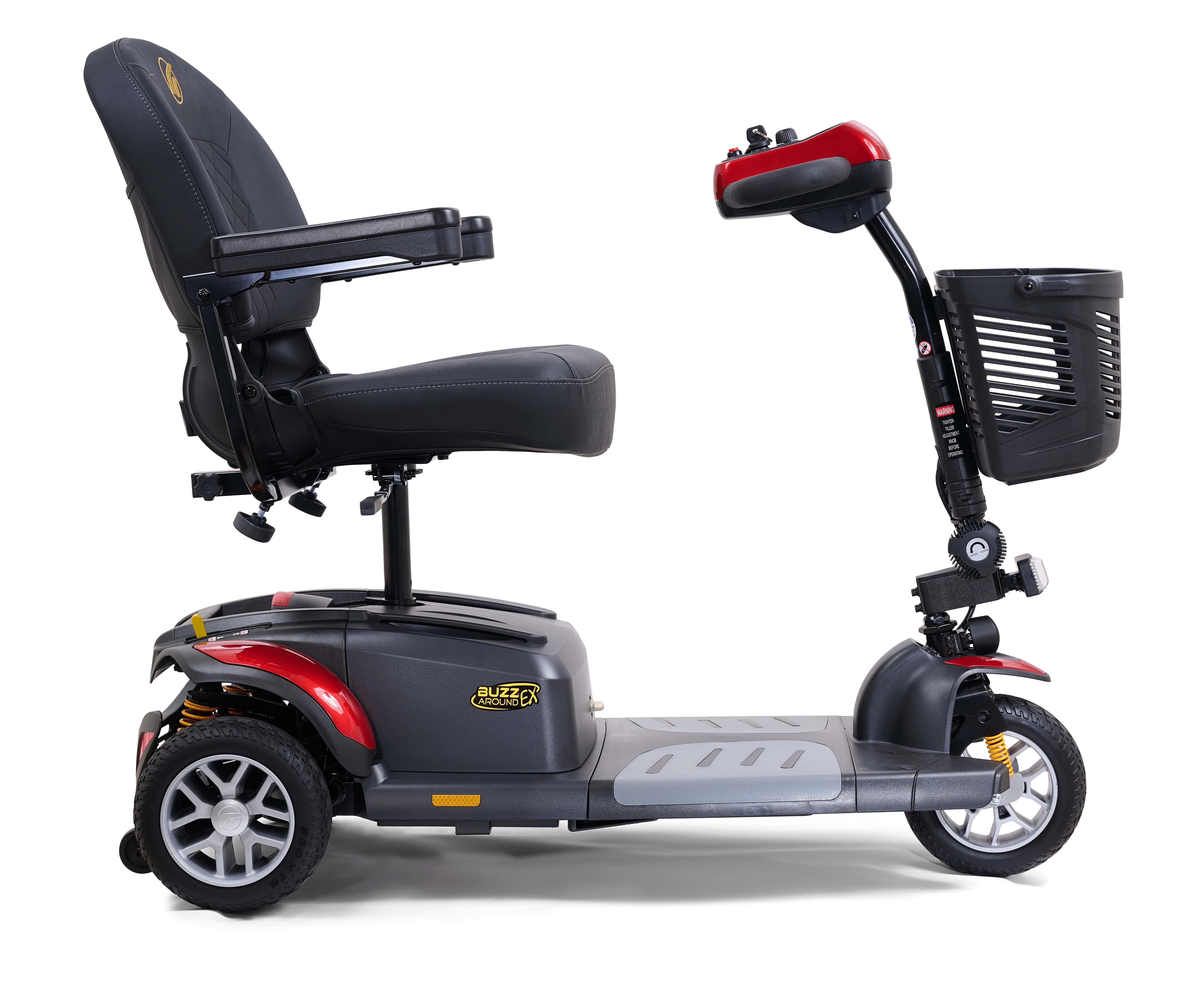 BuzzAround Extreme Full Size Portable Power Scooter-330 Lb Cap