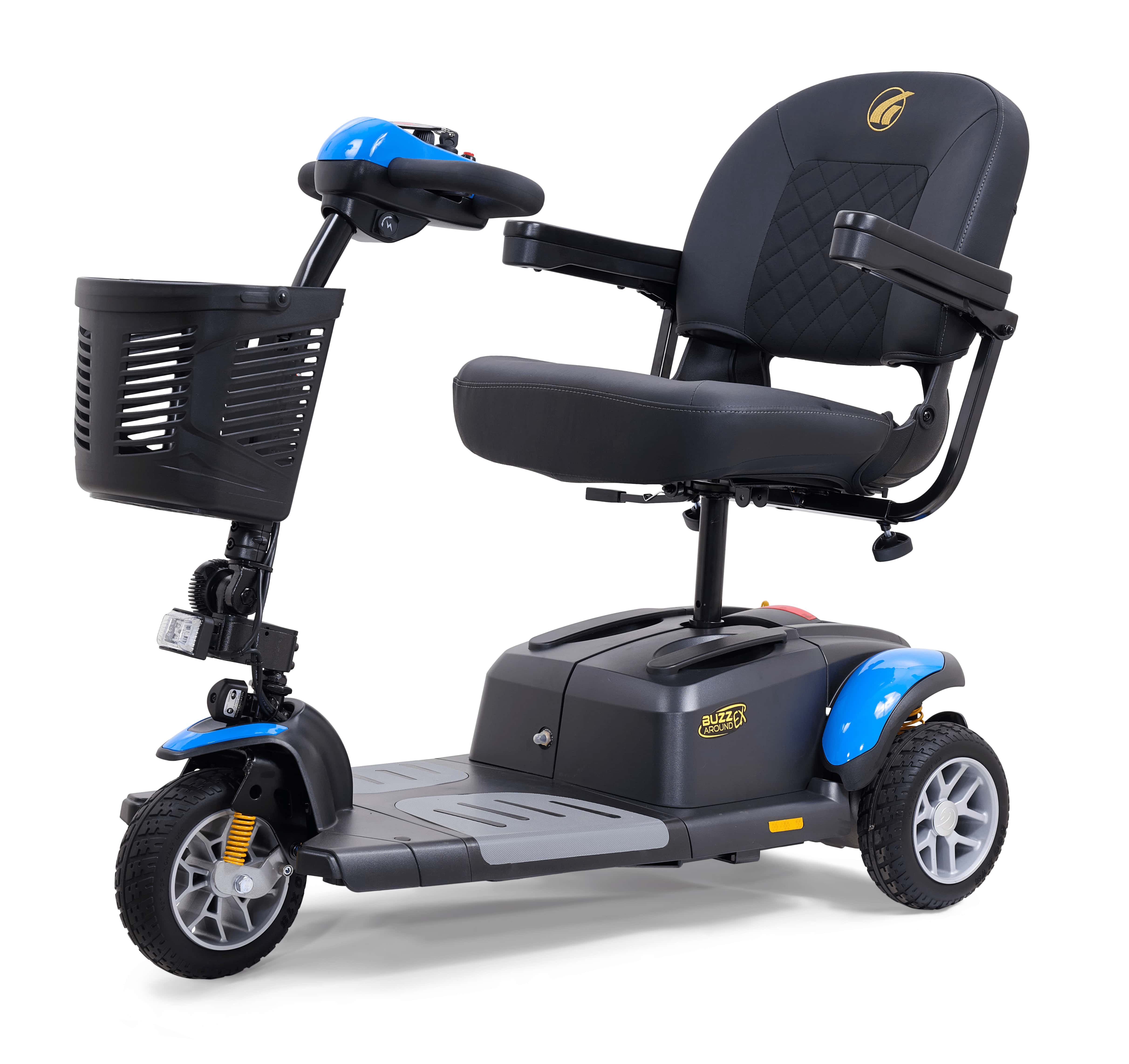 BuzzAround Extreme Full Size Portable Power Scooter-330 Lb Cap