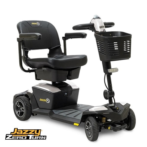 Jazzy iTurn Zero Turn Power Scooter 4 wheel - 300 Lb Cap