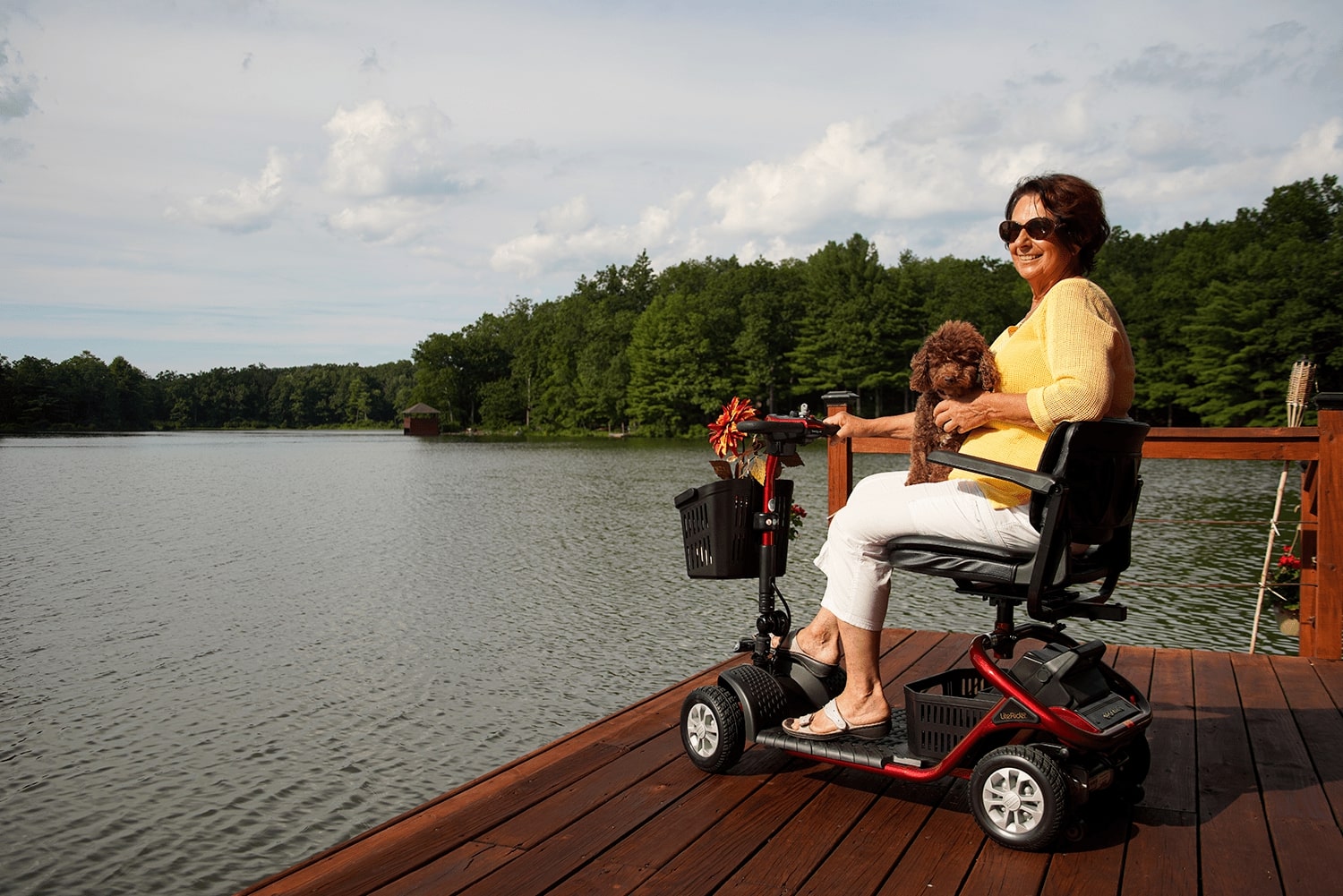 Lite Rider Portable Power Scooter 4 Wheel by Golden Technologies