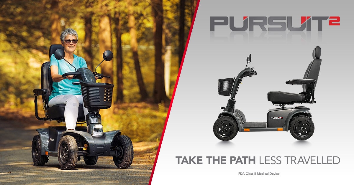 Pursuit 2 Power Scooter Features