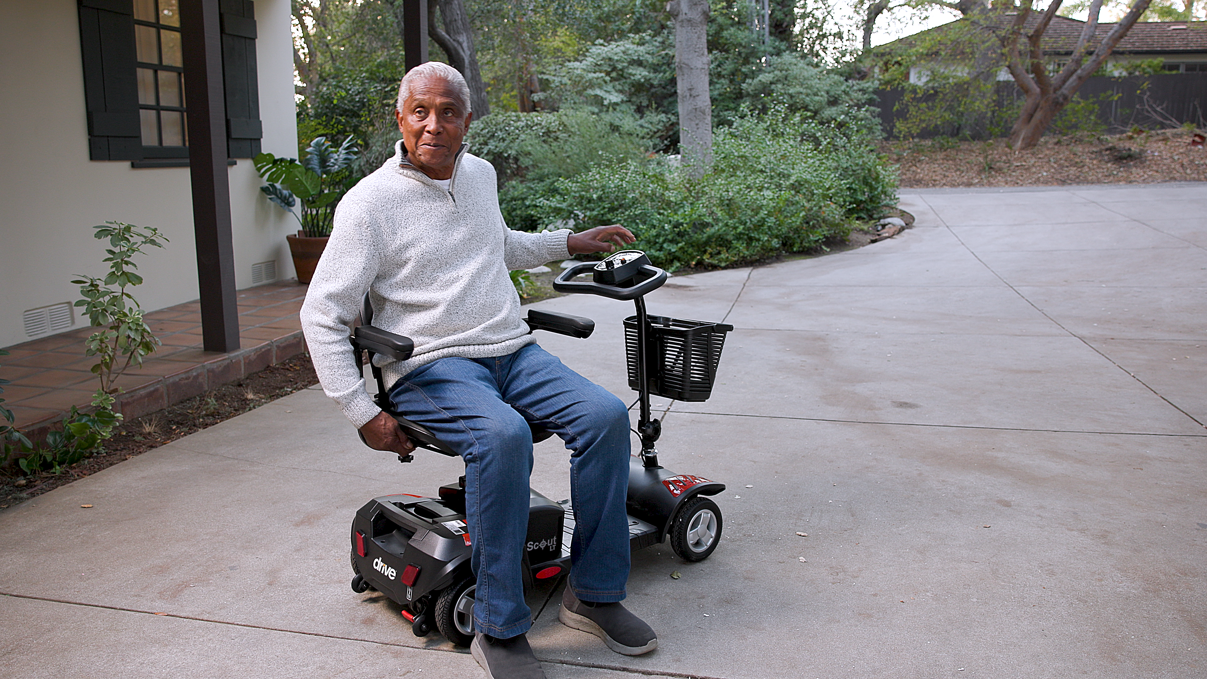 Scout LT 4-Wheel Mobility Scooter by Drive Medical
