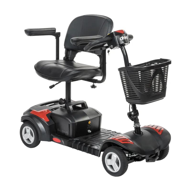 Scout LT 4-Wheel Mobility Scooter by Drive Medical
