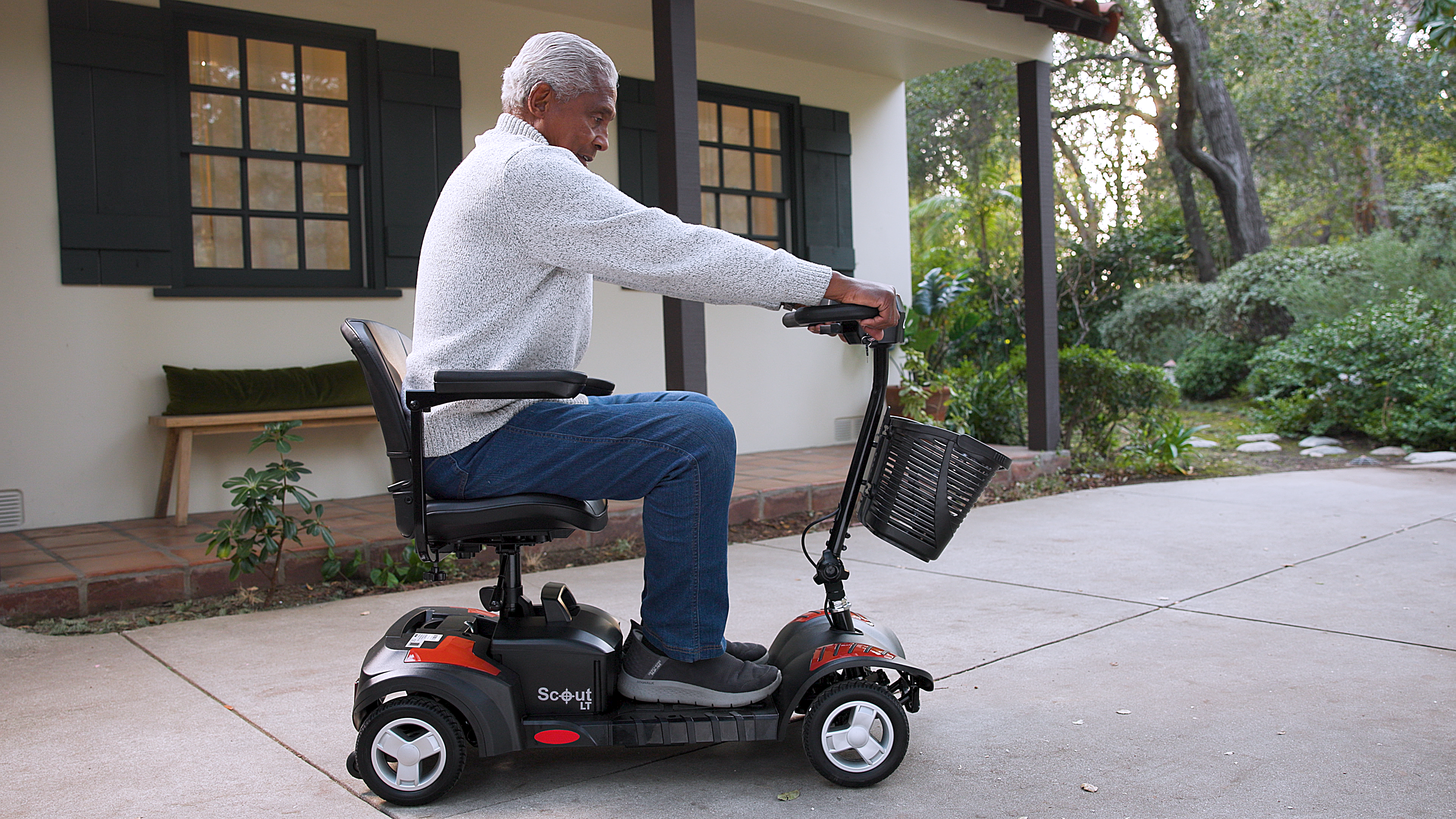 Scout LT 4-Wheel Mobility Scooter by Drive Medical