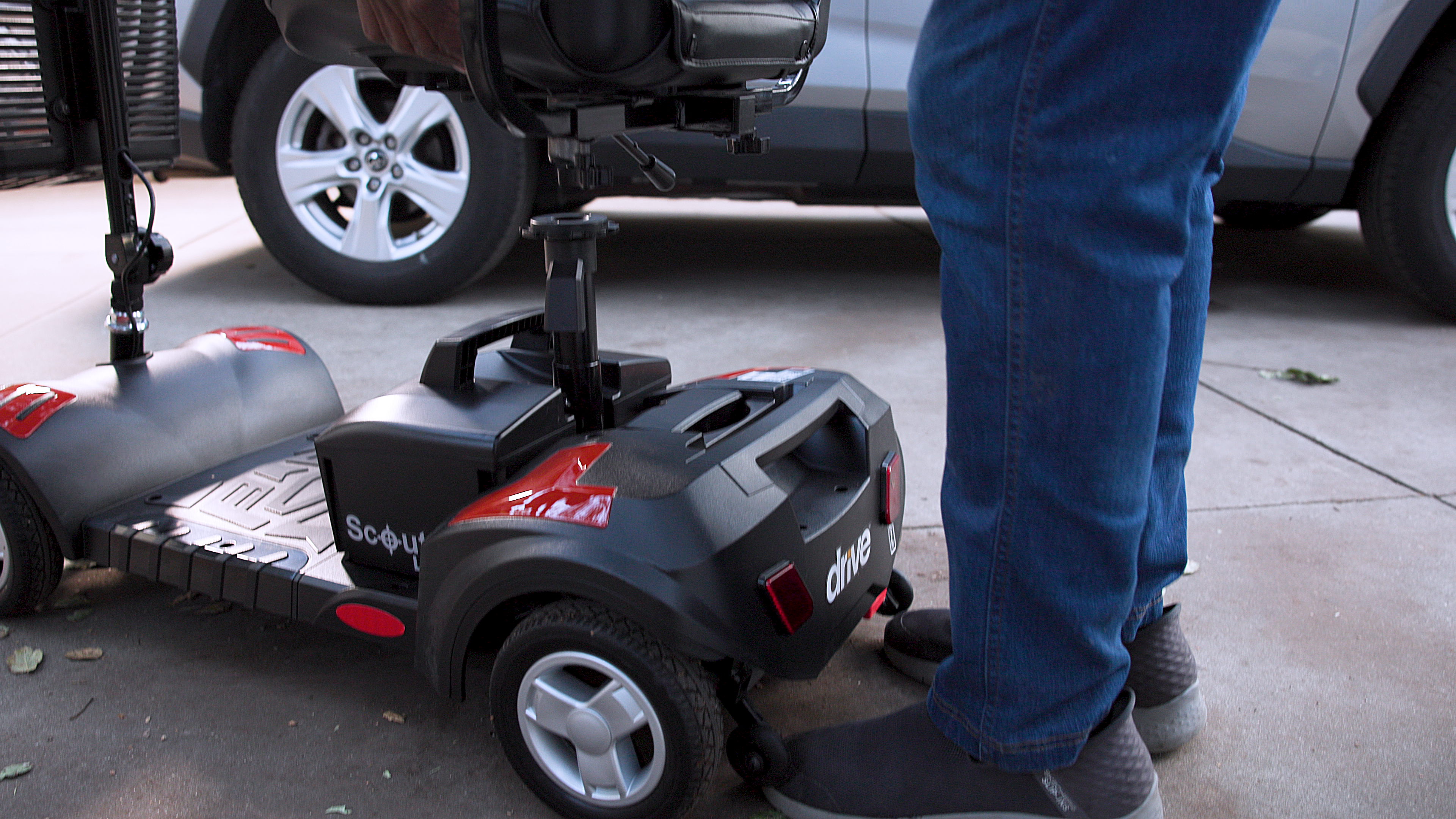 Scout LT 4-Wheel Mobility Scooter by Drive Medical
