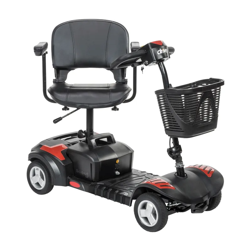 Scout LT 4-Wheel Mobility Scooter by Drive Medical