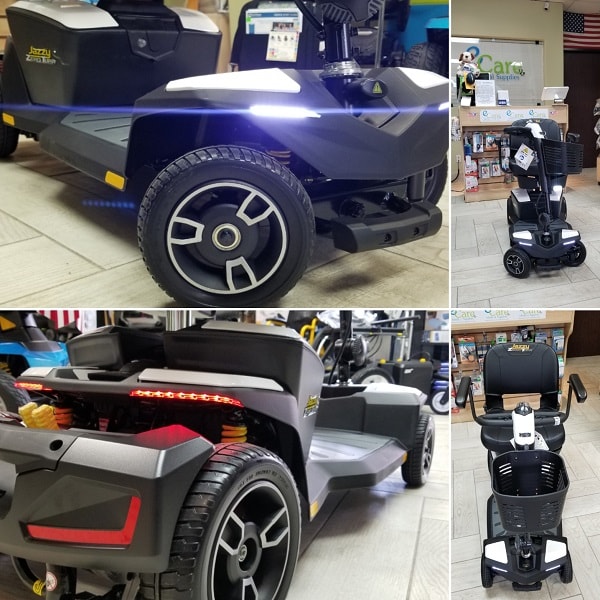 Jazzy iTurn Zero Turn Power Scooter 4 wheel - 300 Lb Cap