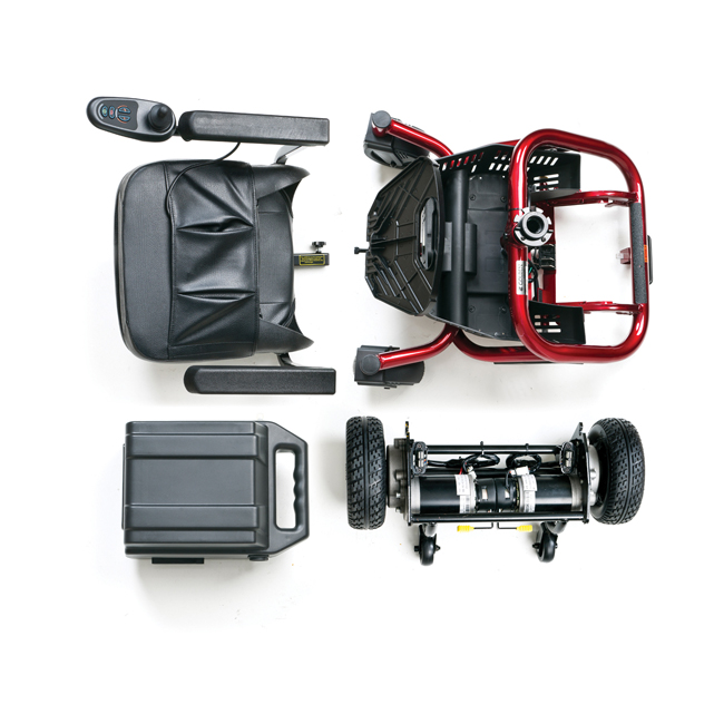 Lite Rider PTC Portable Power Wheelchair-300 Lbs Cap
