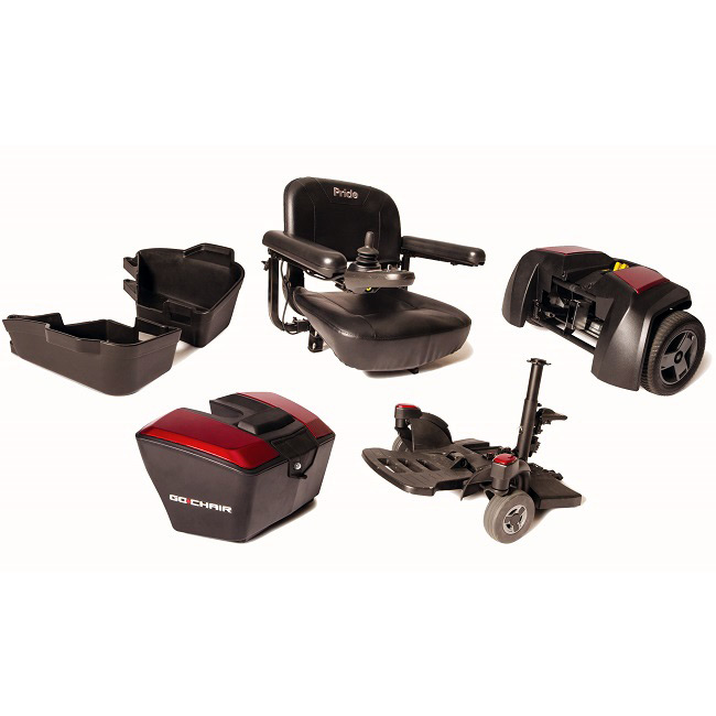 Improved Lightweight Go Chair Power Wheelchair-300 Lbs Cap