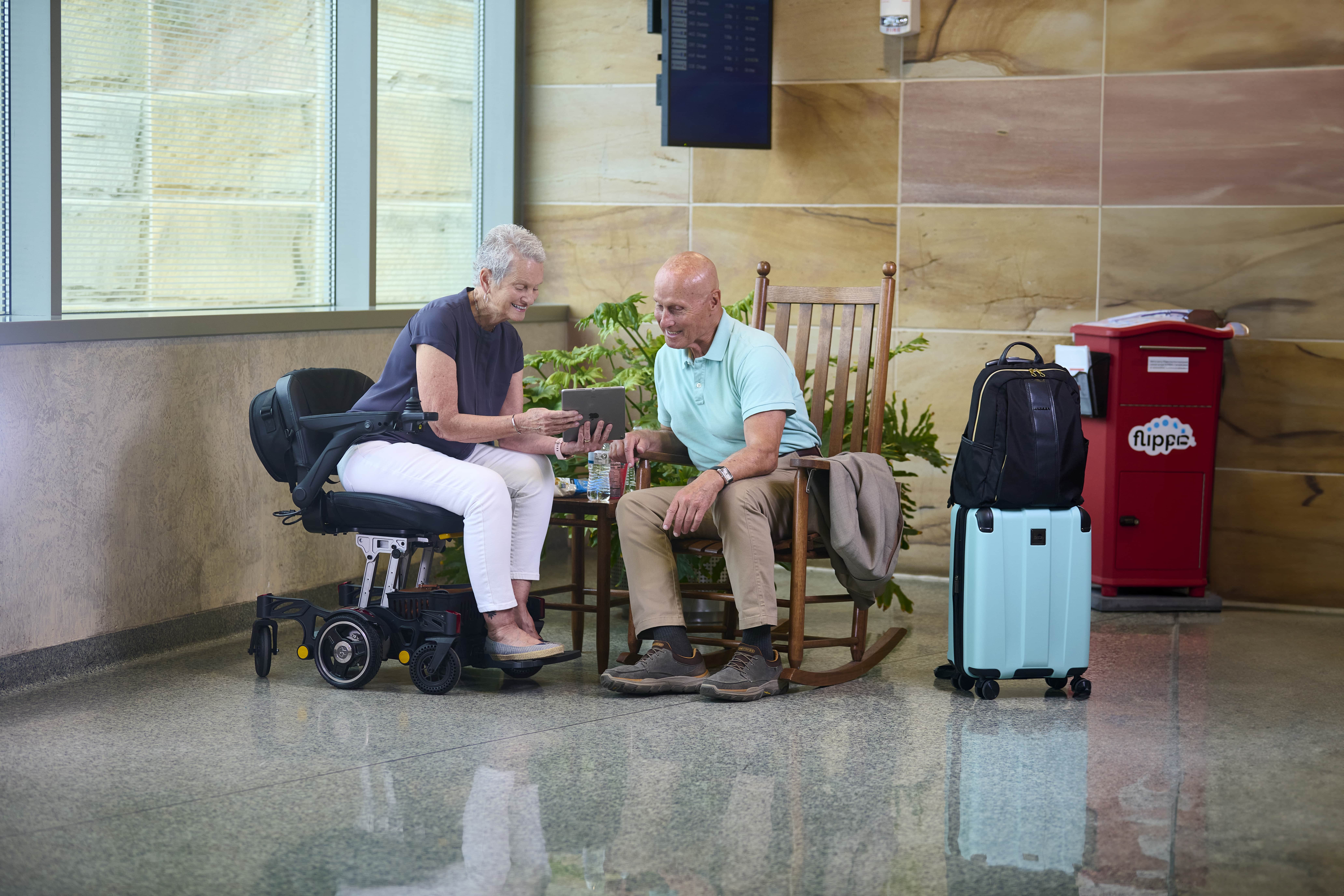 Golden Technologies Buzzaround Carry On Folding Power Wheelchair