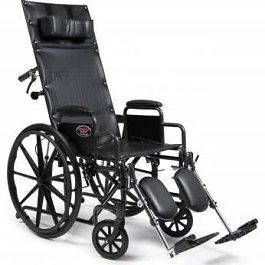 advantage recliner wheelchair 16 inches x 17 inches legrest 300 lbs cap
