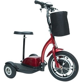 zoome three wheel recreational scooter 300 lb cap
