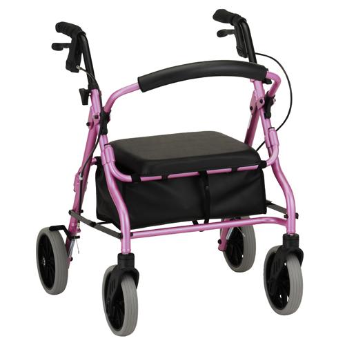 Nitro Duet Rollator and Transport Chair - 300 Lb Cap