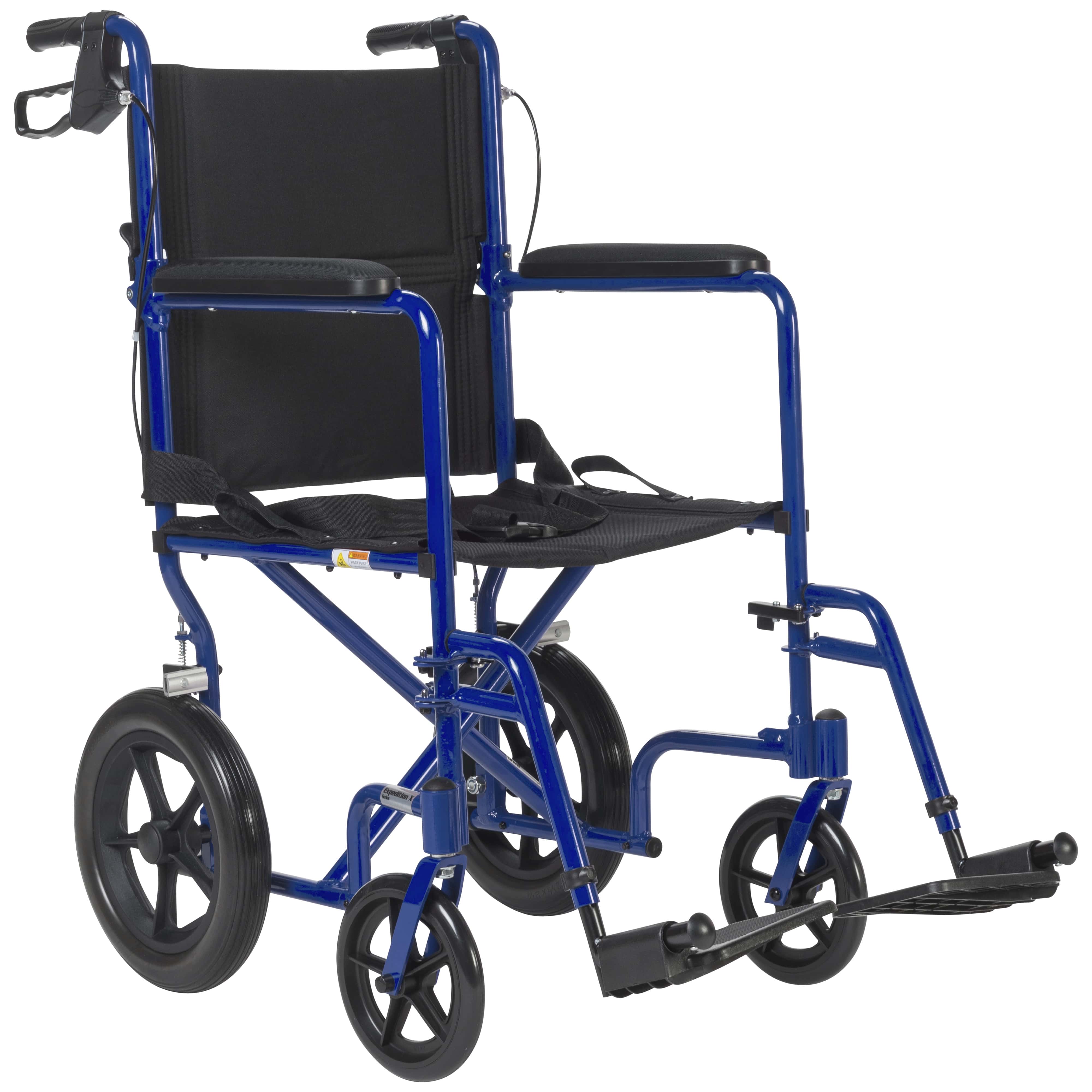Expedition X-Light Transport Chair With 12" Rear Wheels
