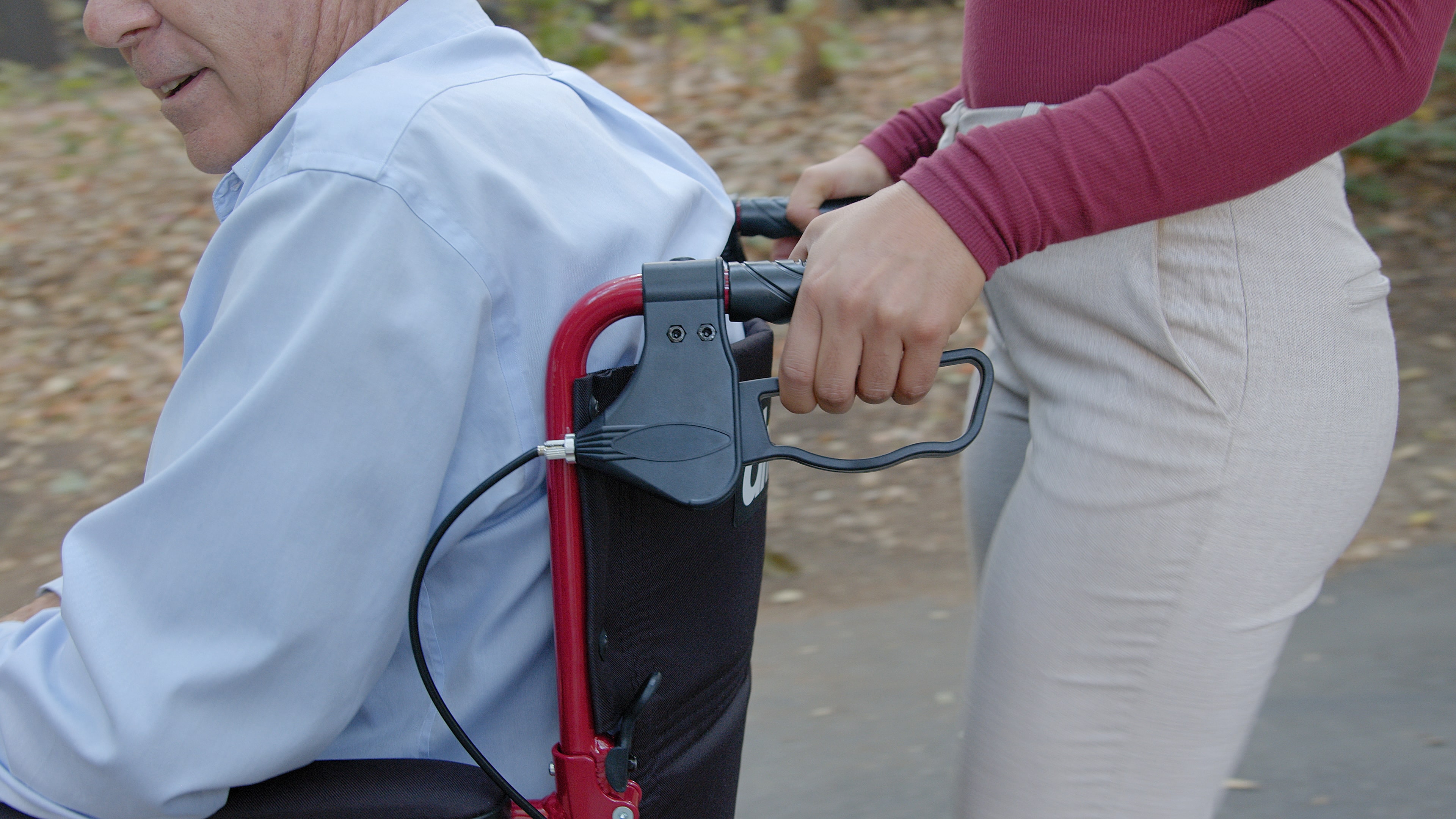 Expedition X-Light Transport Chair With 12" Rear Wheels