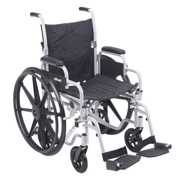 2 In 1 Flyweight Transport & Lightweight Wheelchair Combo