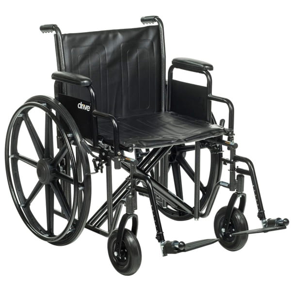 22 inches wide bariatric sentra ec heavy duty wheelchair footrest