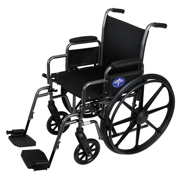 K1 Basic Wheelchair w/ Footrest