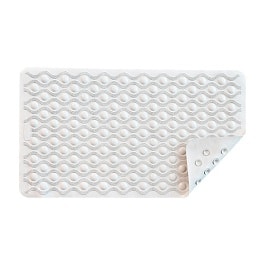 nova ortho med bath mat suction grip white