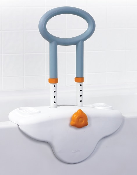 Clamp On Adjustable Tub Rail and Grab Bar-300 Lbs Capacity