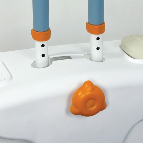 Clamp On Adjustable Tub Rail and Grab Bar-300 Lbs Capacity