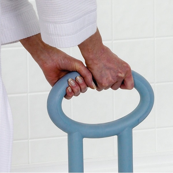 Clamp On Adjustable Tub Rail and Grab Bar-300 Lbs Capacity
