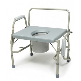 X-Wide Bariatric Heavy Duty 3 In 1 Drop Arm Commode - 600 Lbs Ca in Houston TX by Graham Field Medical